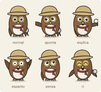 Folha de expressões do Otto