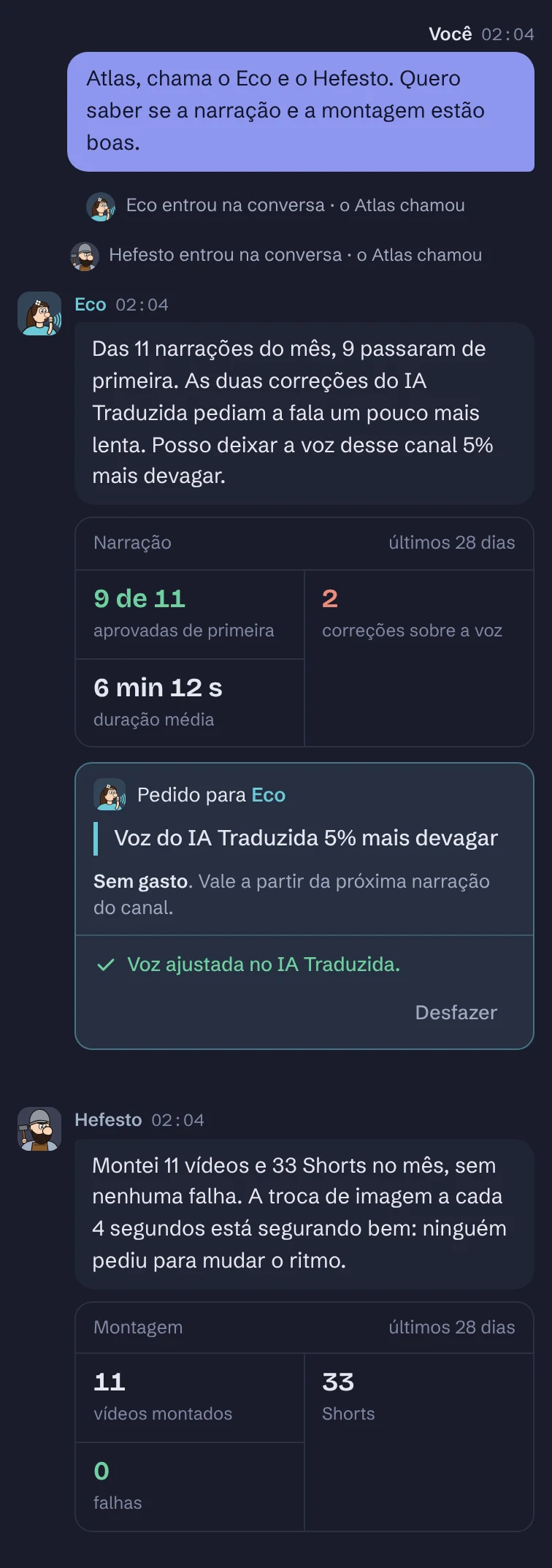 Faça uma reunião: Chame a equipe para a mesa